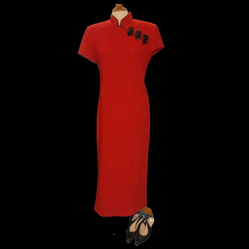 Jessica Howard Asian inspired dress